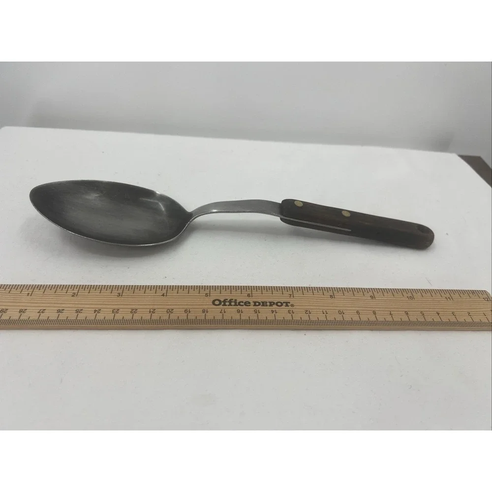 Vintage Stainless Steel Cooking Serving Spoon 11